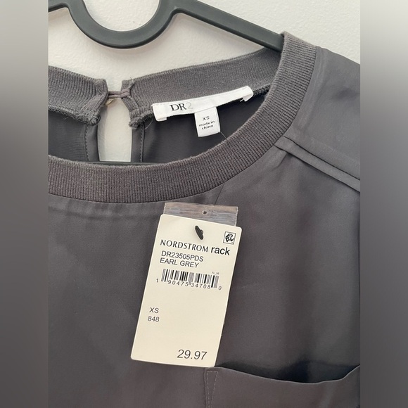 NWT grey T-shirt Nordstroms Rack size xs - Picture 7 of 10